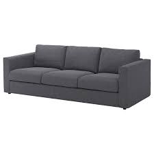 Vimle Canape 3 Places Gunnared Gris Moyen Ikea En 2020 Housses De Canapes Ikea Housse Canape Canape 3 Places