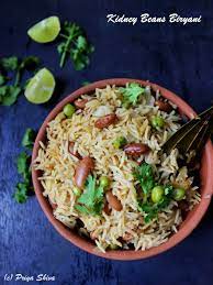 Rajma Biryani Recipe Priya Kitchenette Biryani Recipe Indian Paneer Recipes Biryani