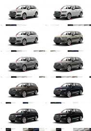 2017 Audi Q7 Visualizer Colors Cabins Pricing And