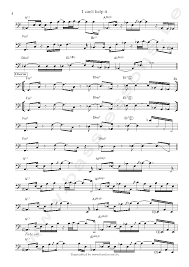 Michael Jackson I Can T Help It Bass Transcription Louis Johnson
