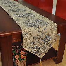 New Table Runner Colorful Dressing Table Cloth Storage Locker Jacquard Cover Dining Table Runners Chic Table Runner Party Table Cloth