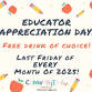  Drink of Choice for ALL Educators. All Day Long! event image