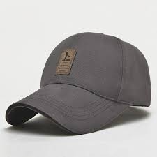 Ediko Men S Adjustable Cotton Baseball Cap Dark Gray In 2021 Hats For Men Casual Cap Baseball Caps Mens