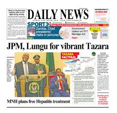 Find the latest breaking news and information on the top stories, weather, business, entertainment, politics, and more about tanzania. Daily News Online On Twitter Don T Forget To Get Your Copy Today