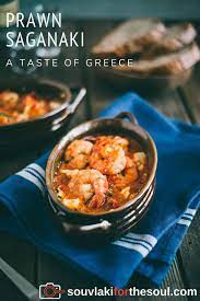 Easy Greek Prawn Saganaki Recipe Saganaki Recipe Recipes Easy Mediterranean Diet Recipes