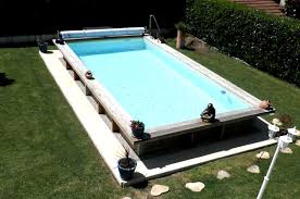 Piscine Hors Sol Acier Et Bois Rectangulaire Fabrication Francais 6m X 3m