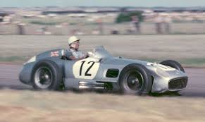 Stirling Moss Guides His Mercedes To Victory Classic Racing Cars Racing Grand Prix Racing