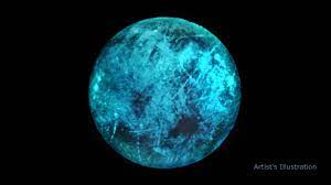 (astronomy) 52 europa, a main belt asteroid. Jupiter S Ocean Moon Europa Probably Glows In The Dark Space
