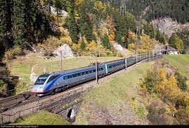 470 004 trenitalia etr 470 at wassen switzerland by georg tr b train steam trains railroad