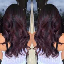 The latest burgundy hairstyles and haircuts for women and men. 21 Chocolate Brown And Lilac Hair Looks Balayage Hair Lilac Hair Burgundy Hair