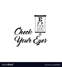 eye test chart optometrist check eye diagnostic