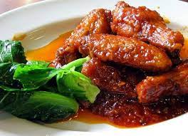 Chicken Wings In Red Sauce Resep Sayap Ayam Sayap Ayam Makan Malam
