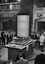 The Pan Am Building Model On Display In Grand Central Terminal C 1960 Arch Model Vintage New York New York City