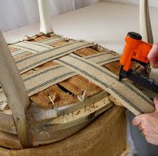 It's easy to see why the diy cane furniture makeover trend is so popular right now. Repairing Springs On A Chair Reupholster Furniture Upholstery Cleaning Upholstery