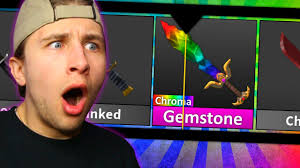 Roblox murder mystery 2 mm2 chroma gemstone godly knifes and guns. Unboxing For Chroma Gemstone Youtube