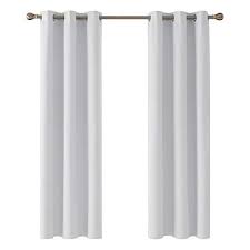 Deconovo Lot De 2 Rideau Occultant Isolant Rideaux Salon Design Moderne Rideau Fenetre Cuisine Chambre Adultes A Oeillets Rideau Fenetre Rideaux Salon Rideaux