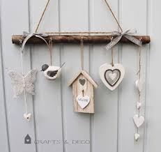 Holzast Welcome Fensterdeko Fensterdeko Fensterschmuck Treibholz Arbeiten