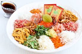Originating in seremban in the 1940s, it was invented by a gentleman named loke ching fatt who owned a restaurant business. Yee Sang Prosperity Toss Salad Malaysian Chinese Kitchen