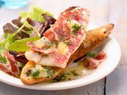 bruschetta met zeebarbeel en prosciutto recette recette rouget recettes de cuisine filets de rouget