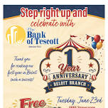 Bank of Tescott 1 Year Anniversary