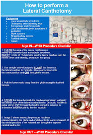 Image result for Lateral Canthotomy