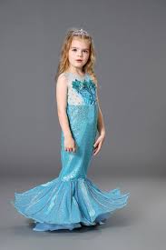 Deluxe Mermaid Dress Mermaid Costume Mermaid Tail For Girls Etsy Kids Dress Dresses Mermaid Dress