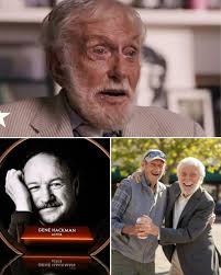 He tried to read the passage without breaking — but when Dick Van Dyke  reached the line about Gene Hackman dying alone beside his wife, the room  went silent, and the legend