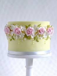 Rose Garland Cake Floral Cake Cake Cake Art