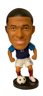 Sahifystore Soccer Star, Football Player, Bobble Head, Toy Model Doll, 10cm  PVC for Football Lovers (5in1 Ronaldo,Messi,Mohamed Salah, Neymar, Mbappe)  ...