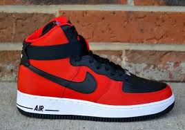 Nike Air Force 1 High University Red Black Sneakernews Com Nike Air Nike Air Force Nike