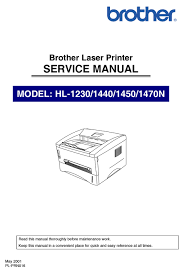 Select the paper size, multiple page, orientation and so on. Brother Hl 1230 B W Laser Printer Service Manual Pdf Download Manualslib