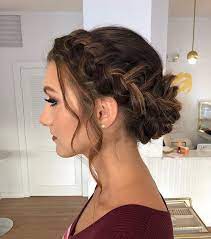 Add in some braids or hair pieces if you'd like, or leave it as is—either way, you can't go wrong with this one. 39 Elegant Updo Hairstyle For Wedding Party Bridal Hairstyles With Braids Holiday Party Hair Hair Styles