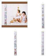 Details About Kids Cartoon Canvas Growth Chart Height Ruler Wall Hanging For Nursery Room