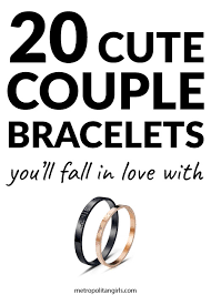 They would make a stylish gift for his or her. 20 Couple Bracelets Cute Matching Bracelet Sets For Couples