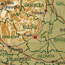 The buzau city is located in the banks of the river buzau and between the baragan plain and the carpathian mountains. BuzÄƒu Wikipedia