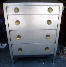 Simmons Metal Dresser Stripped To Bare Metal And Sealed Living Room Redo Painted Furniture Antique Dresser