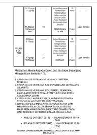 Bagi tahun 2020 akan dikemaskini setelah diumumkan. Jadual Peperiksaan Pt3 2019 Ujian Smart Mind Home Centre Kuala Terengganu Facebook