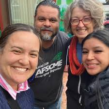 Yesterday felt like democracy summer camp, thanks to Best Road Trip Buddy  of All Time @teachertiffanyforthepeople as we went to chase ballots for the  incredible @leslyfororegon. Grateful for @pcunoregon, @oregonwfp teammates  @annienaranjorivera