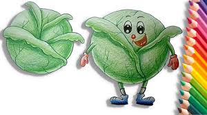 How To Draw A Cabbage Easy Step By Step For Kids Learn Drawing And Shading Coloring Pages Youtube Download this premium vector about vegetable lettuce cartoon icon, and discover more than 10 million professional graphic resources on freepik. how to draw a cabbage easy step by step for kids learn drawing and shading coloring pages