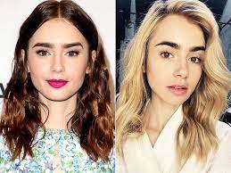 Is it ok to express my observation that lily collins and sofia vergara look related to me. Lily Collins Is Blonde See Her New Look People Com