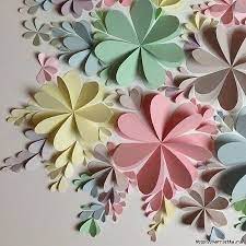 Delightful Diy Paper Flower Wall Art Free Guide And Templates Paper Flower Wall Art Diy Paper Flower Wall Paper Flowers Diy