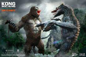 The first of two new illustrated kong novels: Kong Skull Island Kong Vs Skullcrawler Statue Set By Star Ace Toys The Toyark News