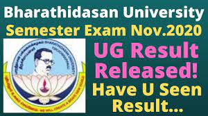 The credit break up is as follows: Bharathidasan University Semester Exam Result Released Nov 2020 For Ug Official Website Bdu Ac In Br Youtube