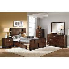 Toronto Queen Storage Bed Pecan In 2021 Bedroom Furniture Sets Value City Furniture Bedroom Set