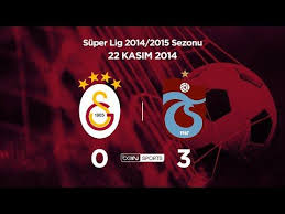 22 11 2014 Galatasaray Trabzonspor 0 3 Youtube Spor Futbol Evde Spor Salonu