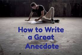 Your opening sentence (and paragraph) needs to inspire the reader to explore your essay further. How To Write A Great Anecdote Word Counter Blog