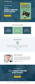Effective Landing Page Designs For Selling Your Ebook Online In 2020 Credit Repair Credit Repair Business Credit Repair Services