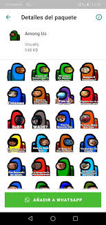 Check spelling or type a new query. Sticker De Personajes Among Us Para Whatsapp Fur Android Apk Herunterladen