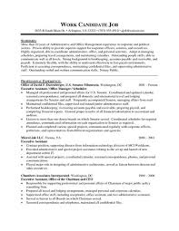 Executive Administrative Assistant Resume Sample 1 Sample Resume Template