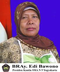 mBok Edi (kantin SMA N 5 Yogyakarta)